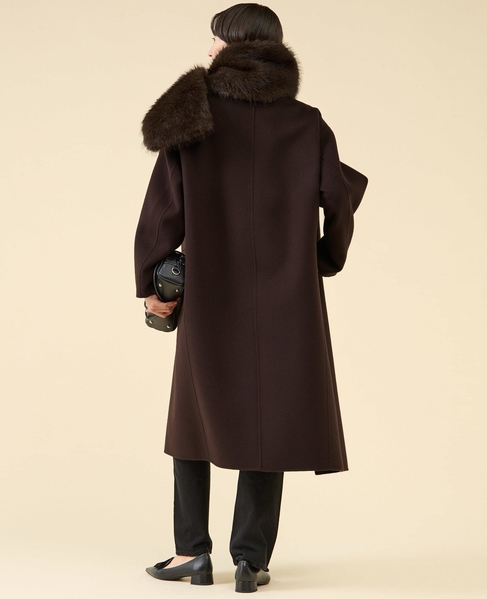 ESSENTIAL チェスターコート 詳細画像 ブラウン 3