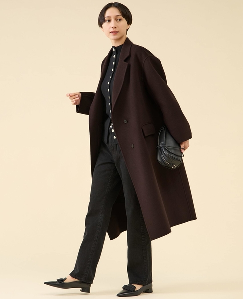 ESSENTIAL チェスターコート 詳細画像 ブラウン 4