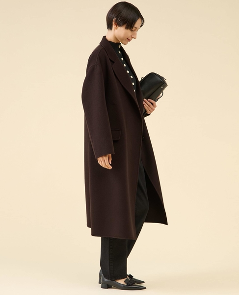 ESSENTIAL チェスターコート 詳細画像 ブラウン 5