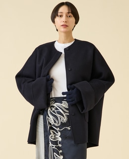 《追加》ウールリバーノーカラーコート