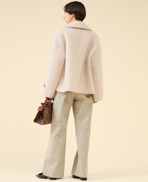 シャギーピーコート 詳細画像 オフ 6