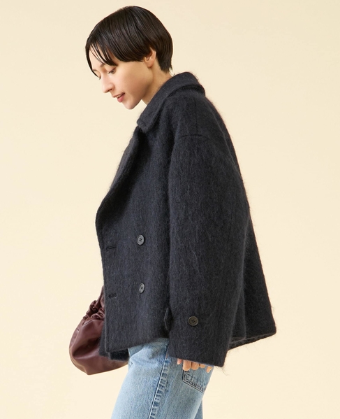 シャギーピーコート 詳細画像 ネイビー 3