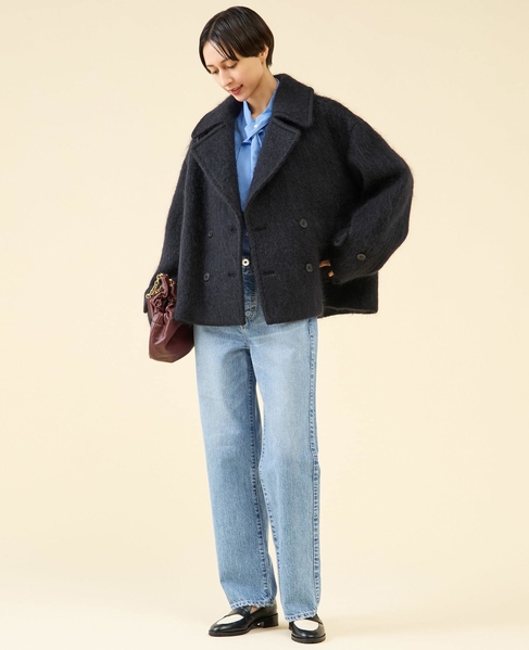 シャギーピーコート 詳細画像 ネイビー 6