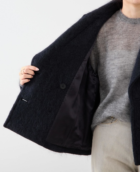 シャギーピーコート 詳細画像 ネイビー 9