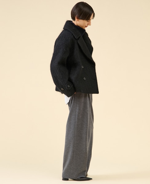 シャギーピーコート 詳細画像 ブラック 7