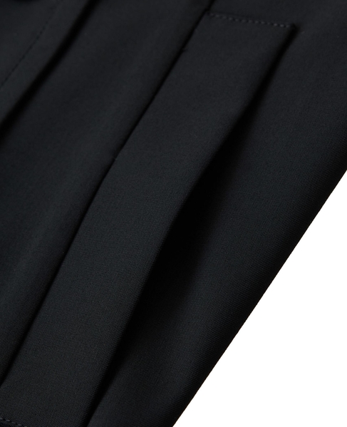 【l’heritage martinique/レリタージュ マルティニーク】T/R2WAYストレッチダブルスプレテッドジャケット（セットアップ可） 詳細画像 ブラック 7