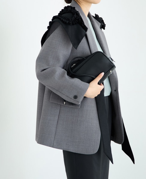 ボンディングジャケット 詳細画像 グレー 2