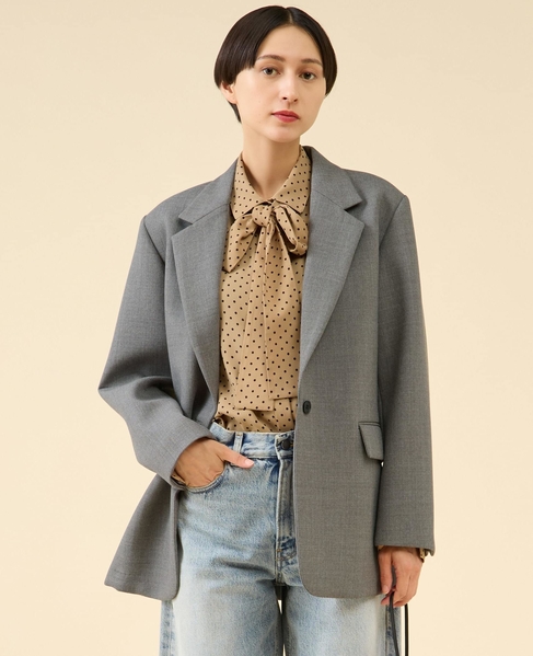 ボンディングジャケット 詳細画像 グレー 4