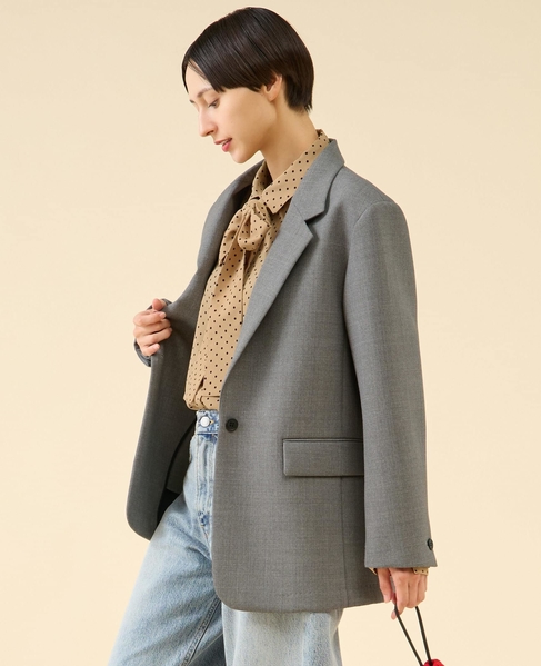 ボンディングジャケット 詳細画像 グレー 5