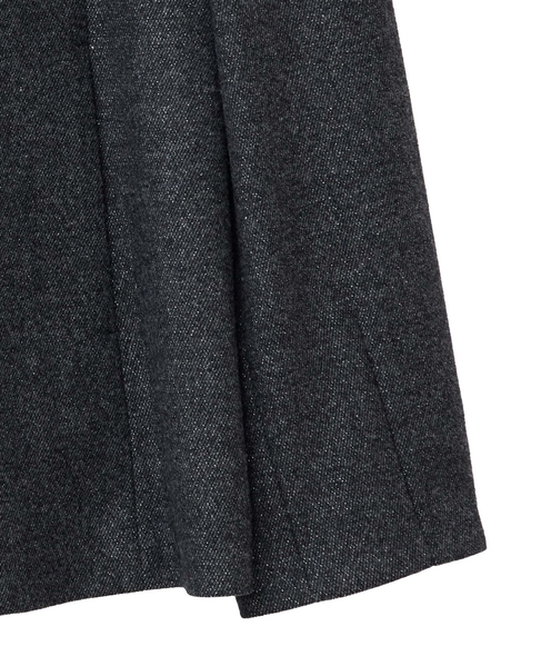 【l’heritage martinique/レリタージュ マルティニーク】ラメホームスパンテーラードジャケット（セットアップ可） 詳細画像 チャコール 5