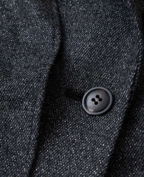 【l’heritage martinique/レリタージュ マルティニーク】ラメホームスパンテーラードジャケット（セットアップ可） 詳細画像 チャコール 8