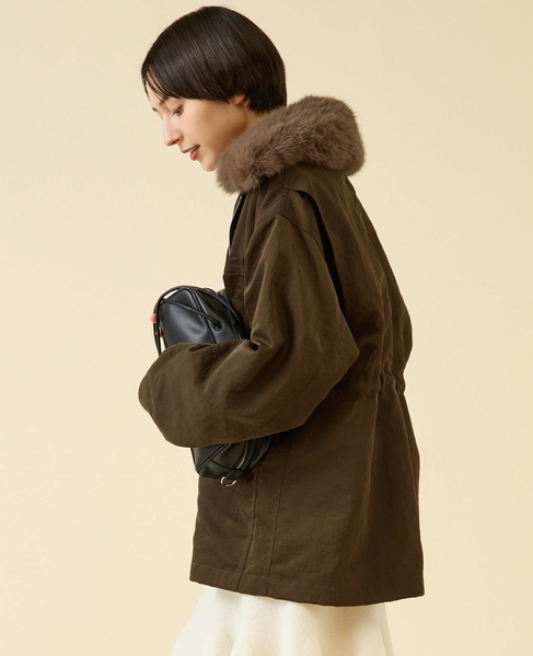 ハンティングブルゾン 詳細画像 ダークブラウン 3