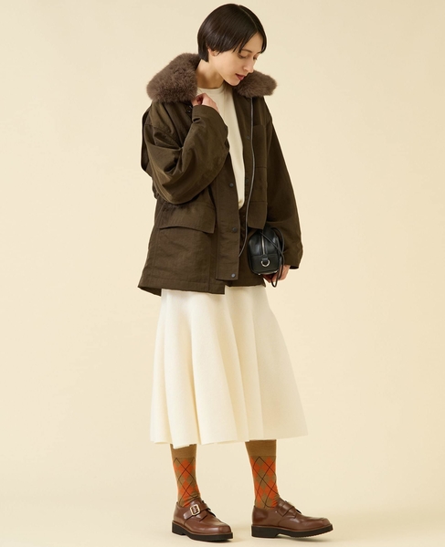 ハンティングブルゾン 詳細画像 ダークブラウン 6