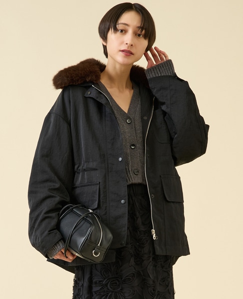 ハンティングブルゾン 詳細画像 ブラック 2