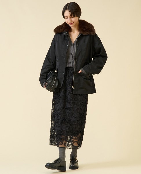 ハンティングブルゾン 詳細画像 ブラック 5