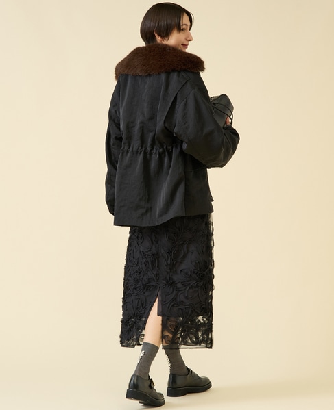 ハンティングブルゾン 詳細画像 ブラック 7