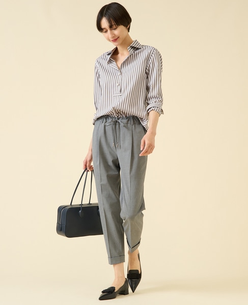 《定番》ドロストパンツ 詳細画像 グレー 7