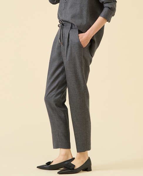 《定番》サキソニードロストパンツ 詳細画像 グレー 2