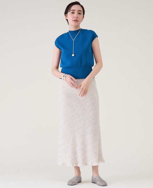 ツイードスカート（セットアップ可） 詳細画像 オフ 4