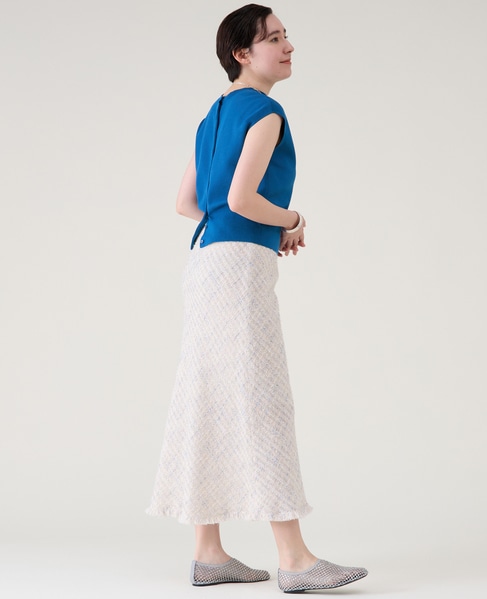 ツイードスカート（セットアップ可） 詳細画像 オフ 5