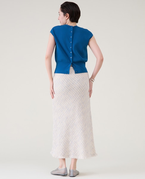 ツイードスカート（セットアップ可） 詳細画像 オフ 6