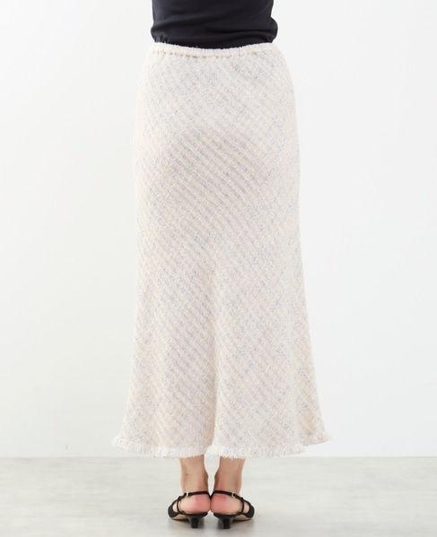 ツイードスカート（セットアップ可） 詳細画像 オフ 9