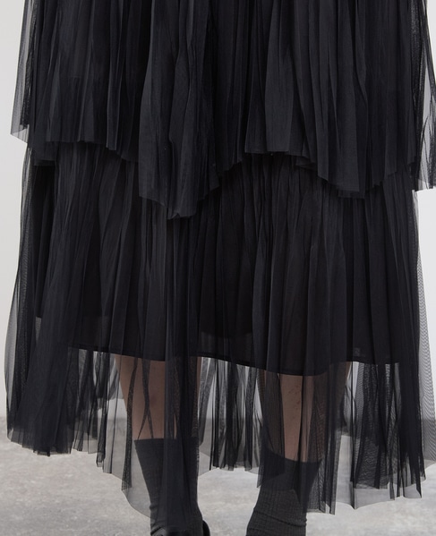 ティアードスカート 詳細画像 ブラック 13