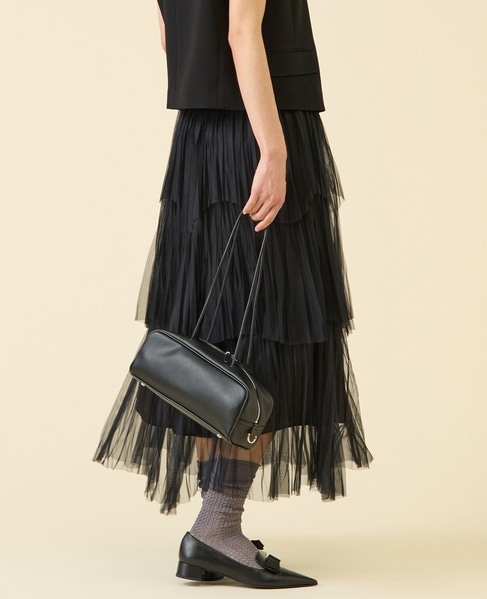 ティアードスカート 詳細画像 ブラック 4