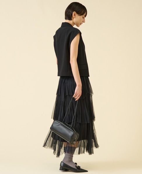 ティアードスカート 詳細画像 ブラック 8