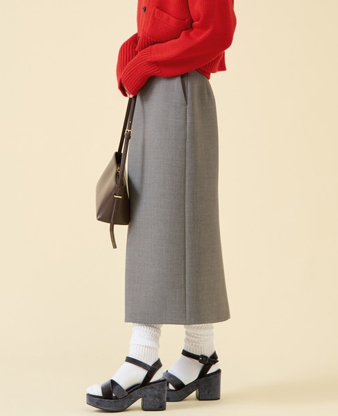 ボンディングスカート 詳細画像 グレー 2