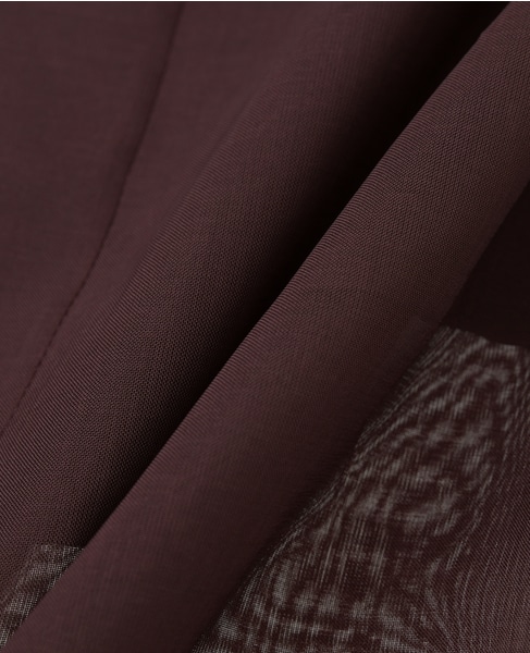シアータイトスカート（セットアップ可） 詳細画像 ボルドー 6