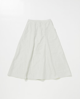 タフタバックゴムフレアスカート
