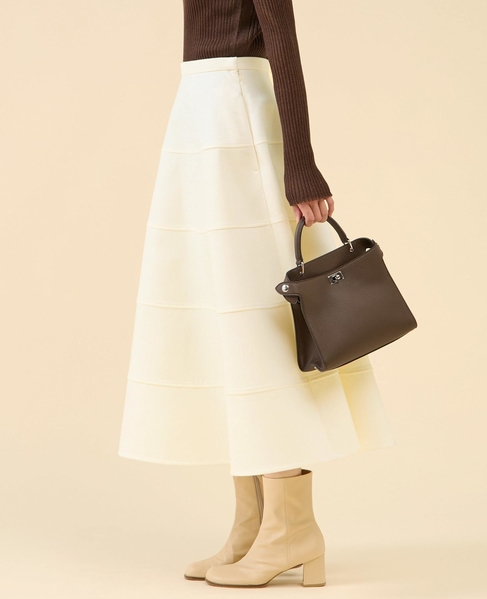 パネルフレアスカート 詳細画像 オフ 3