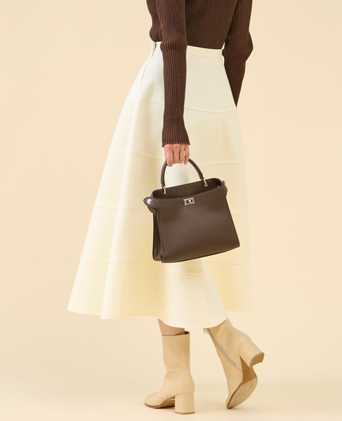 パネルフレアスカート 詳細画像 オフ 4