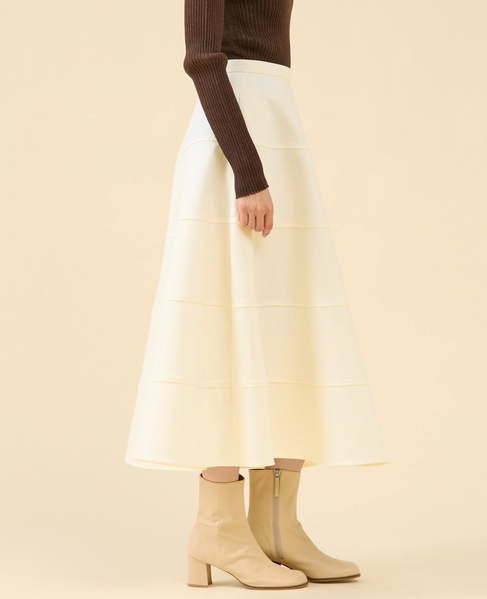 パネルフレアスカート 詳細画像 オフ 5