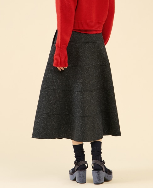 パネルフレアスカート 詳細画像 モノトーン系 2
