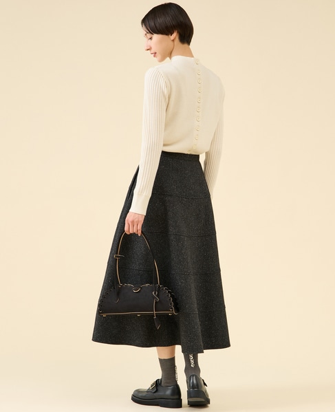 パネルフレアスカート 詳細画像 モノトーン系 9