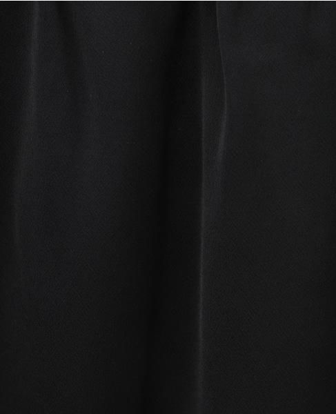 ウールサテンスカート 詳細画像 ブラック 6