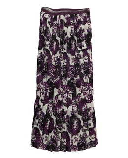 【l’heritage martinique/レリタージュ マルティニーク】ガーデンフラワープリントスカート（セットアップ可）