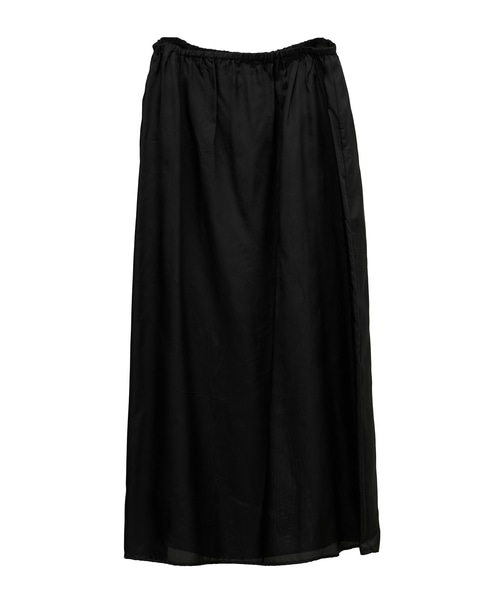 【l’heritage martinique/レリタージュ マルティニーク】ガーデンフラワープリントスカート（セットアップ可） 詳細画像 ブラック 7