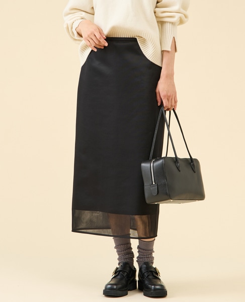 シアーダンボールスカート 詳細画像 ブラック 1