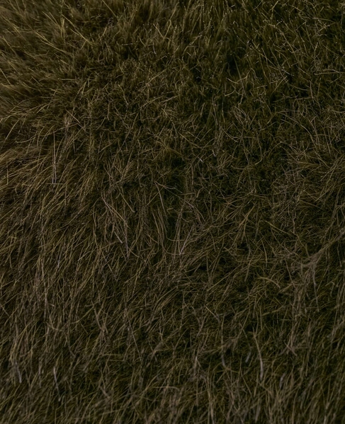 【l’heritage martinique/レリタージュ マルティニーク】フォックスライクフェイクファーストールジレ 詳細画像 ブラウン 5