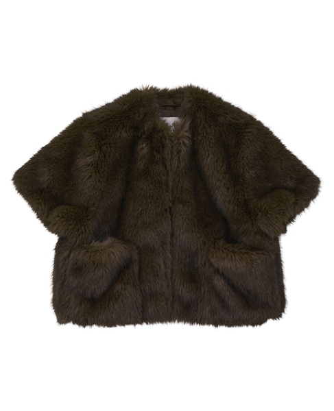 【l’heritage martinique/レリタージュ マルティニーク】ファーブルゾン 詳細画像 ブラウン 1