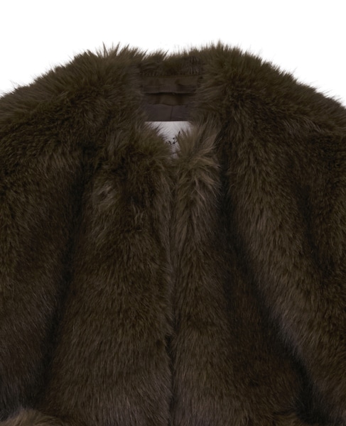 【l’heritage martinique/レリタージュ マルティニーク】ファーブルゾン 詳細画像 ブラウン 3