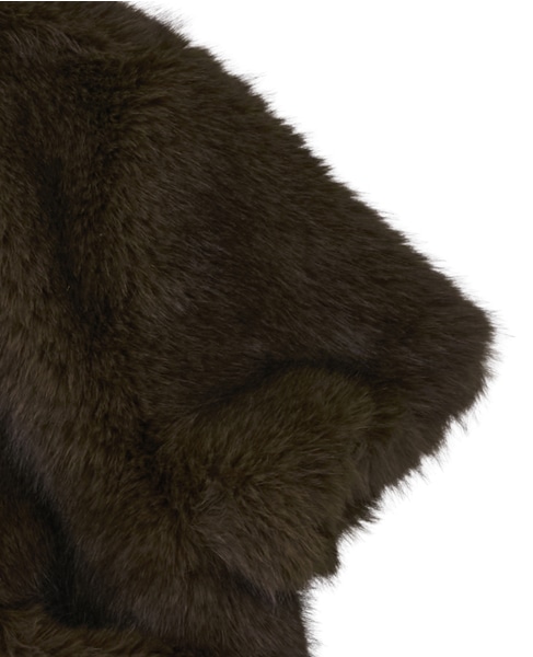 【l’heritage martinique/レリタージュ マルティニーク】ファーブルゾン 詳細画像 ブラウン 4