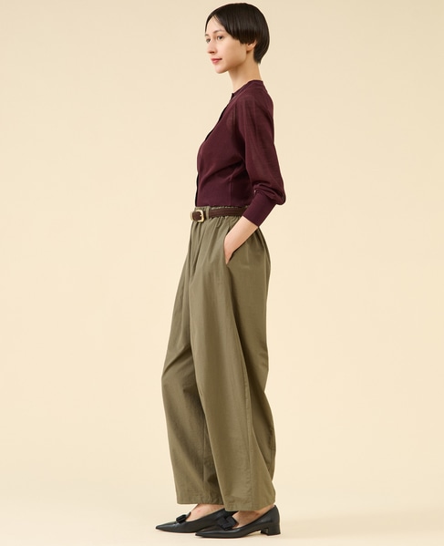 シアーウールカーディガン 詳細画像 ボルドー 10