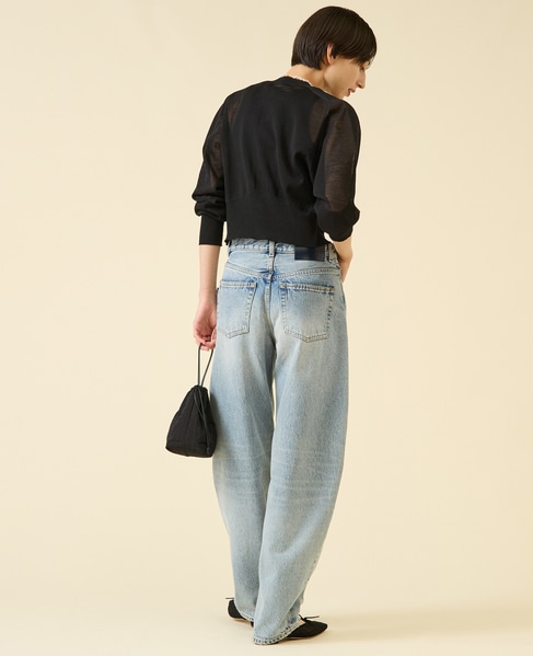 シアーウールカーディガン 詳細画像 ブラック 7