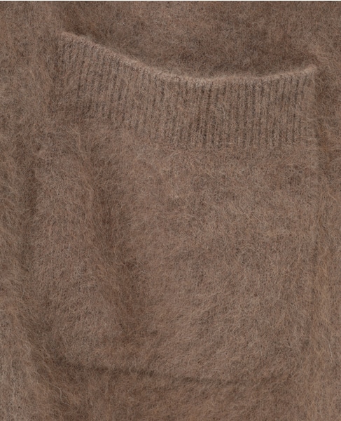 【l’heritage martinique/レリタージュ マルティニーク】ラクーンロングカーディガン 詳細画像 キャメル 7