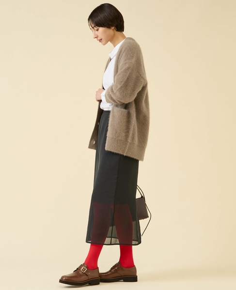 《定番》FOXファーカーディガン 詳細画像 トープ 10