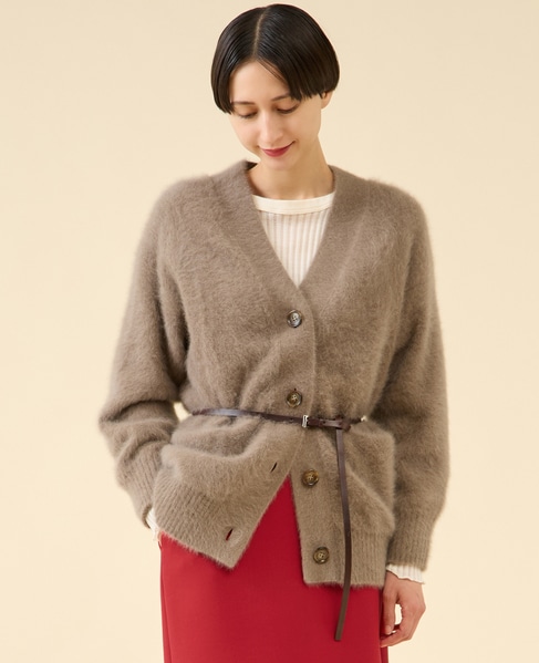 《定番》FOXファーカーディガン 詳細画像 トープ 6